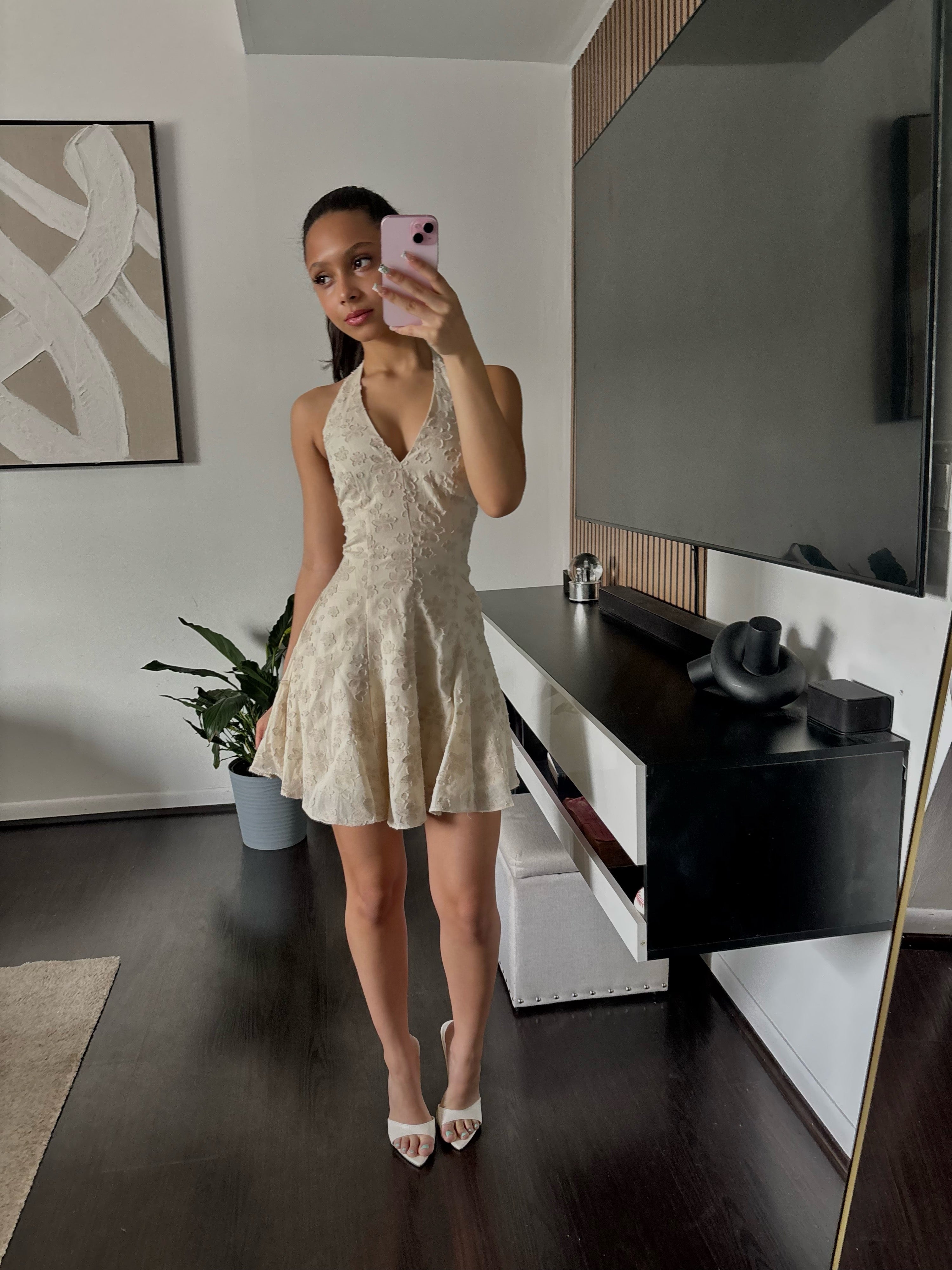 Beige Beauty Dress