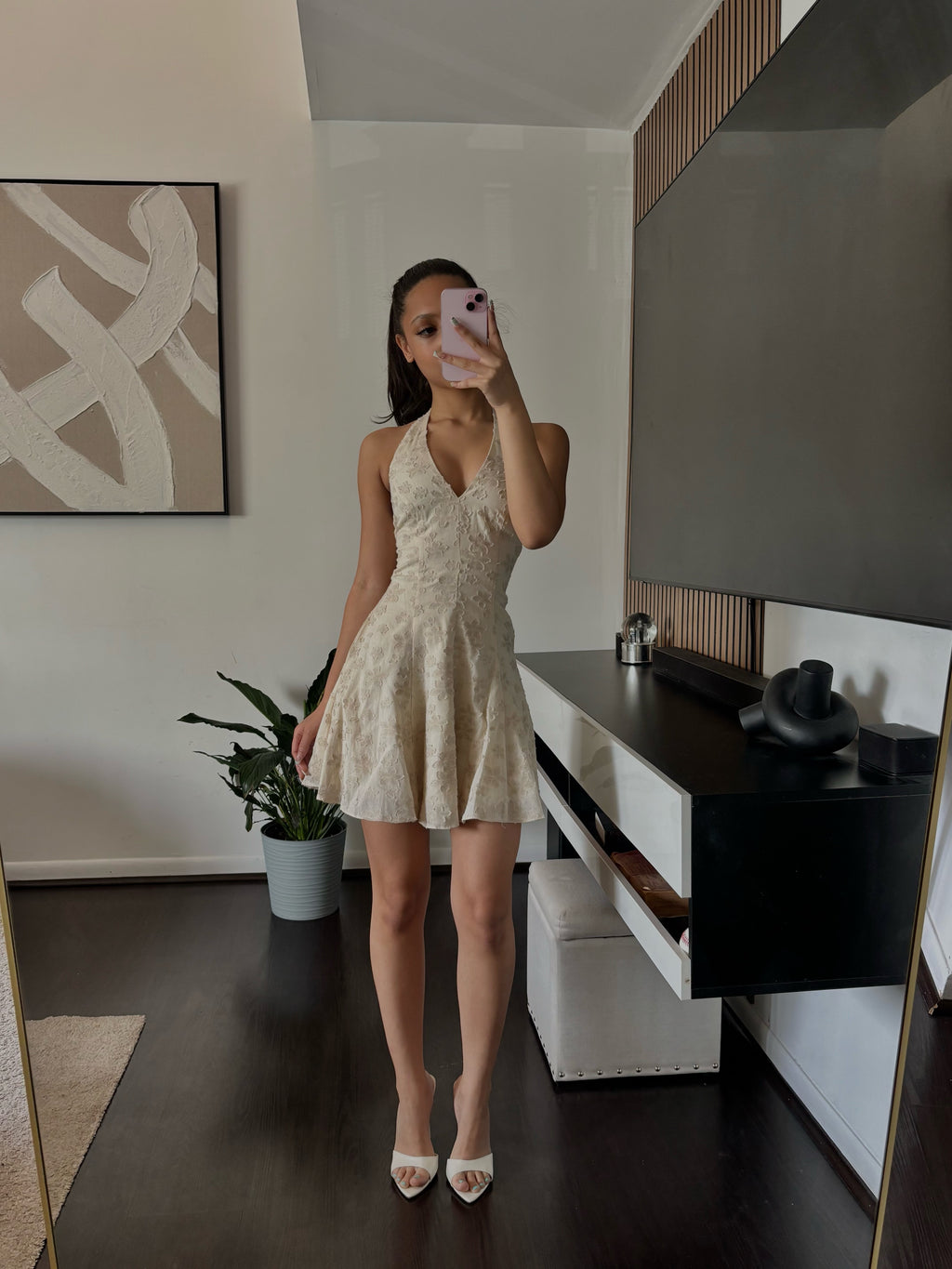 Beige Beauty Dress