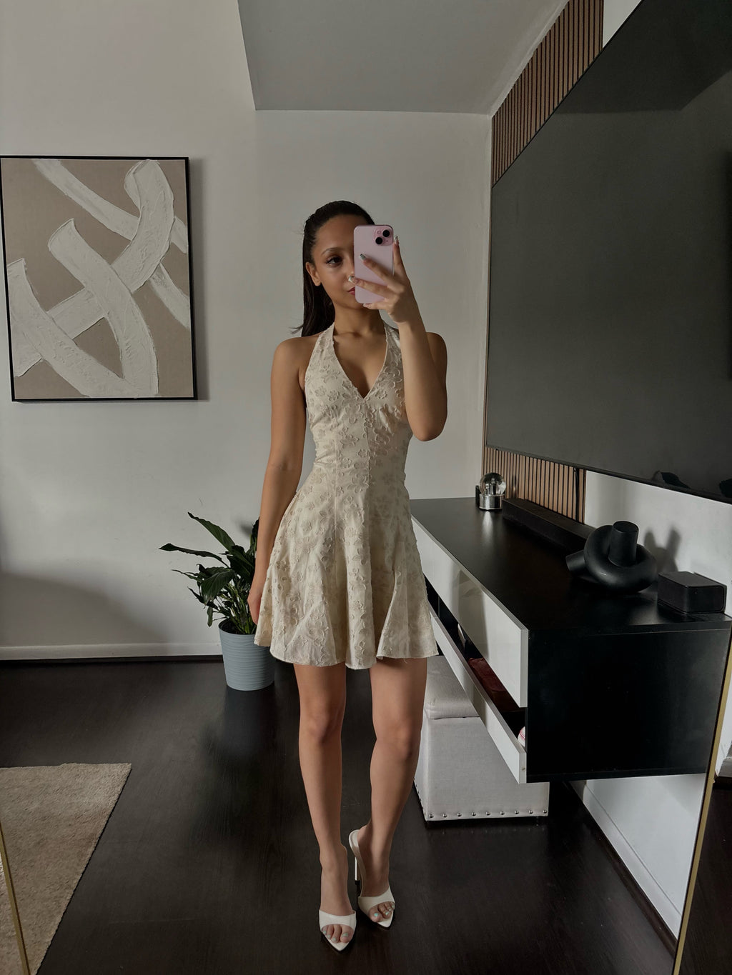 Beige Beauty Dress