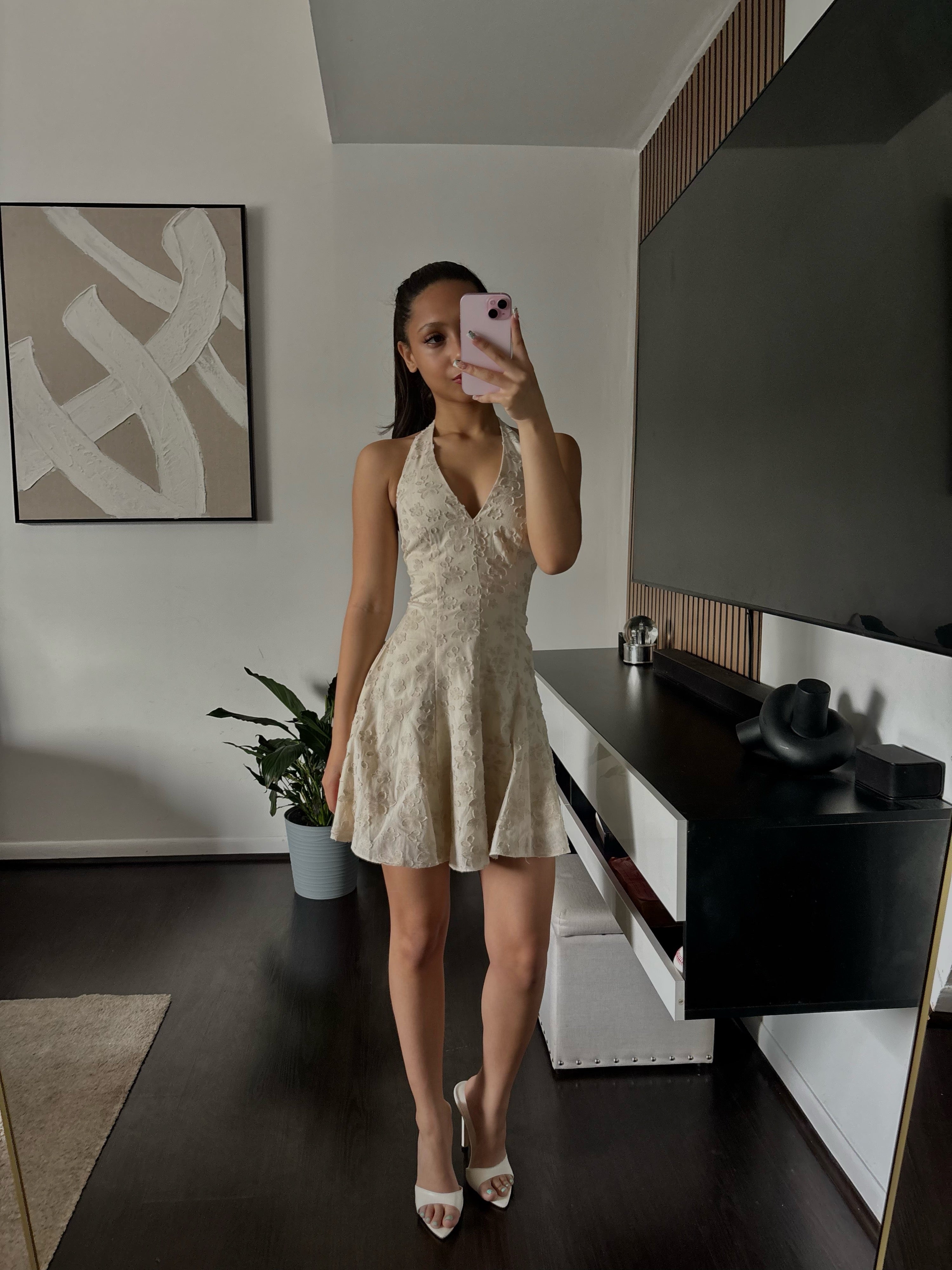 Beige Beauty Dress
