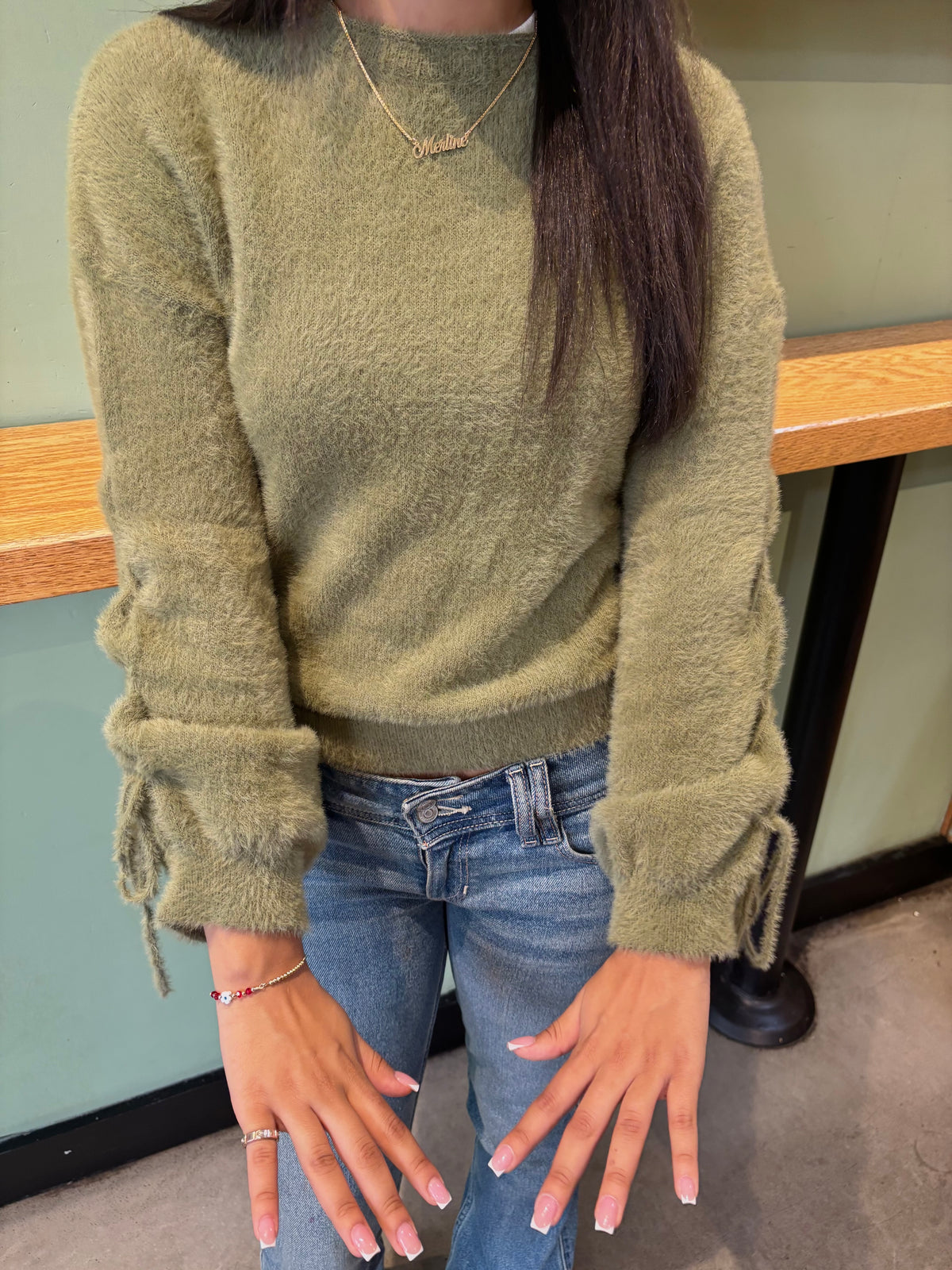 The Olive Sweater
