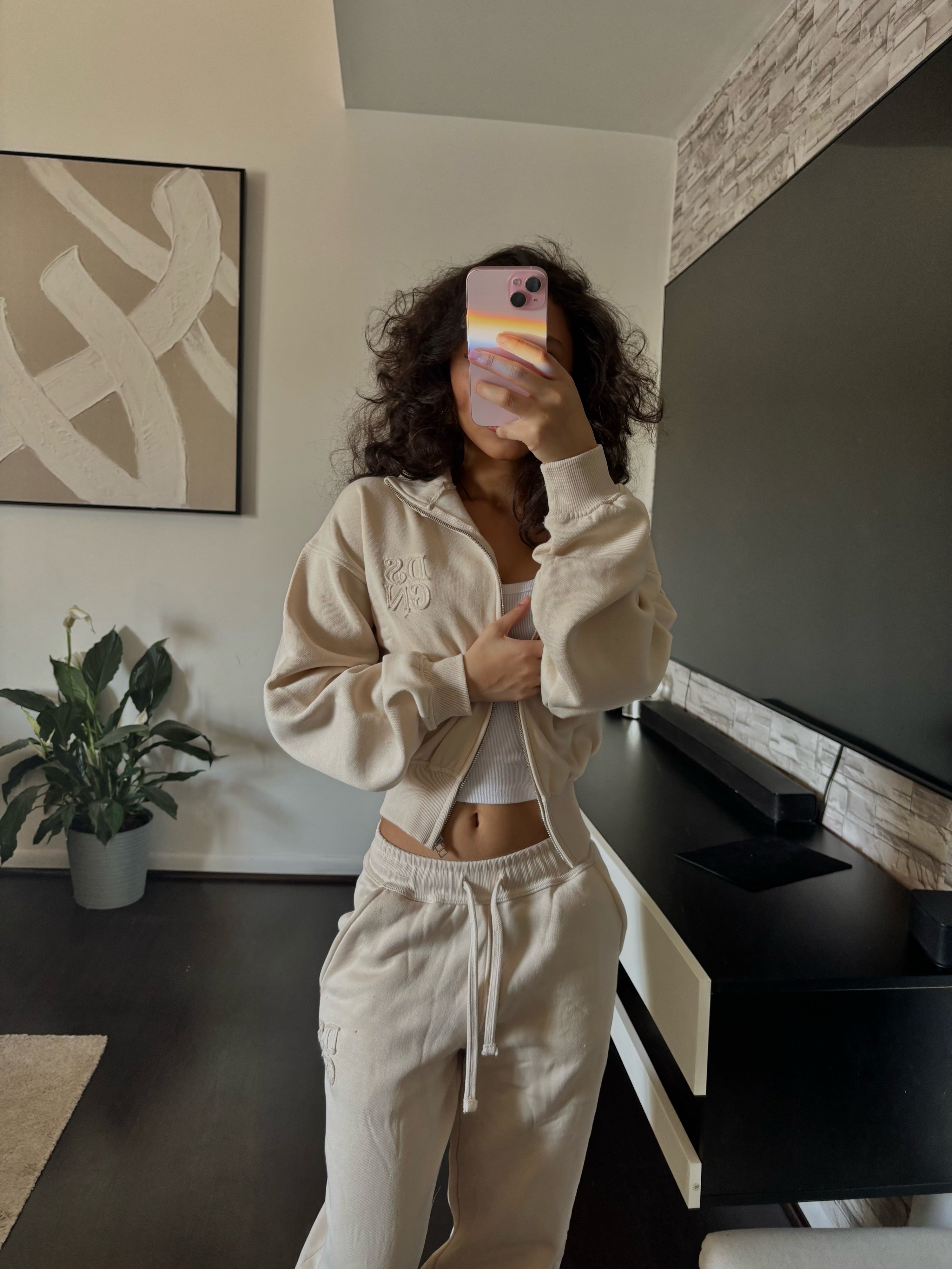 Cream Dream two piece set