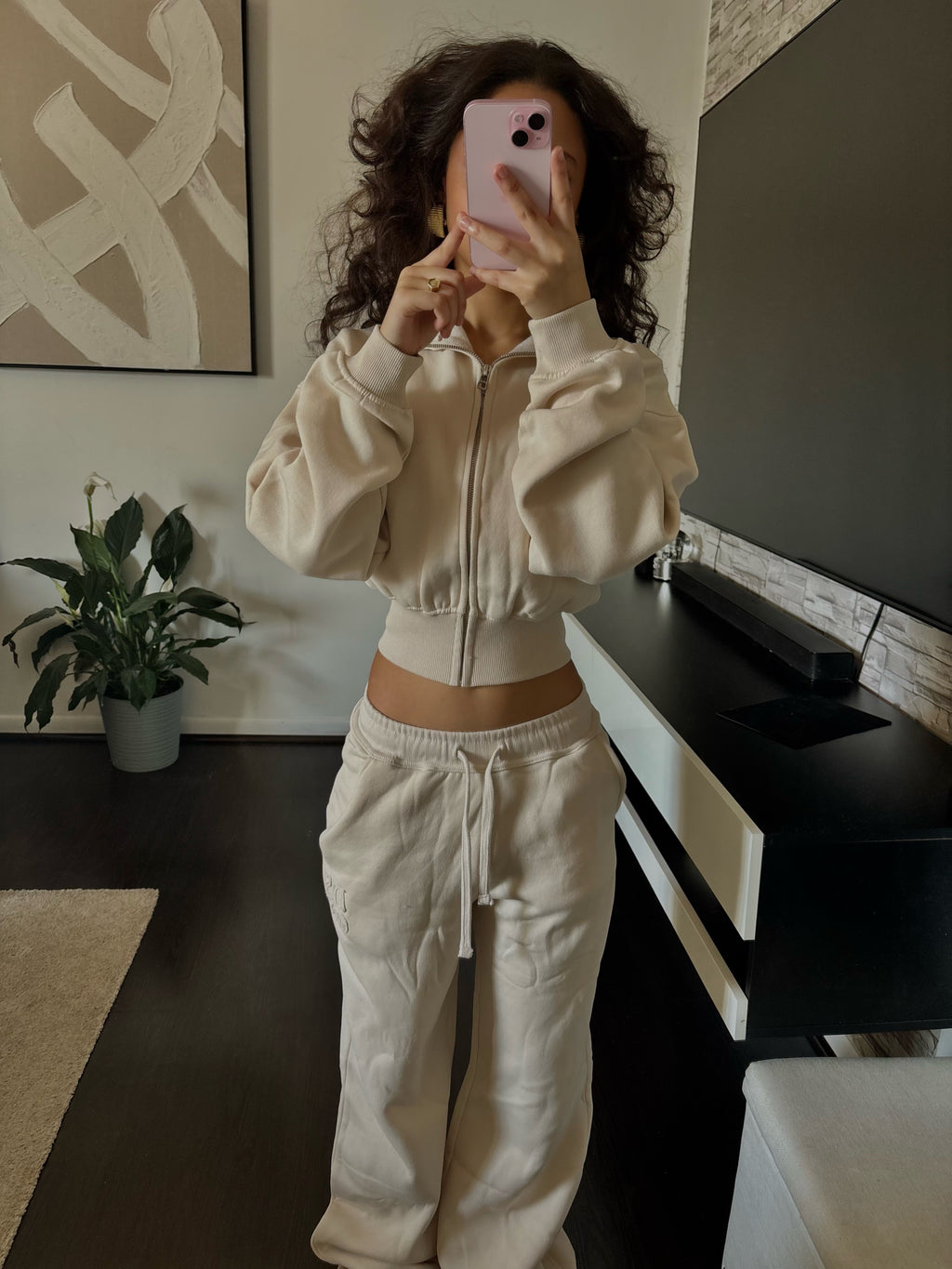 Cream Dream two piece set