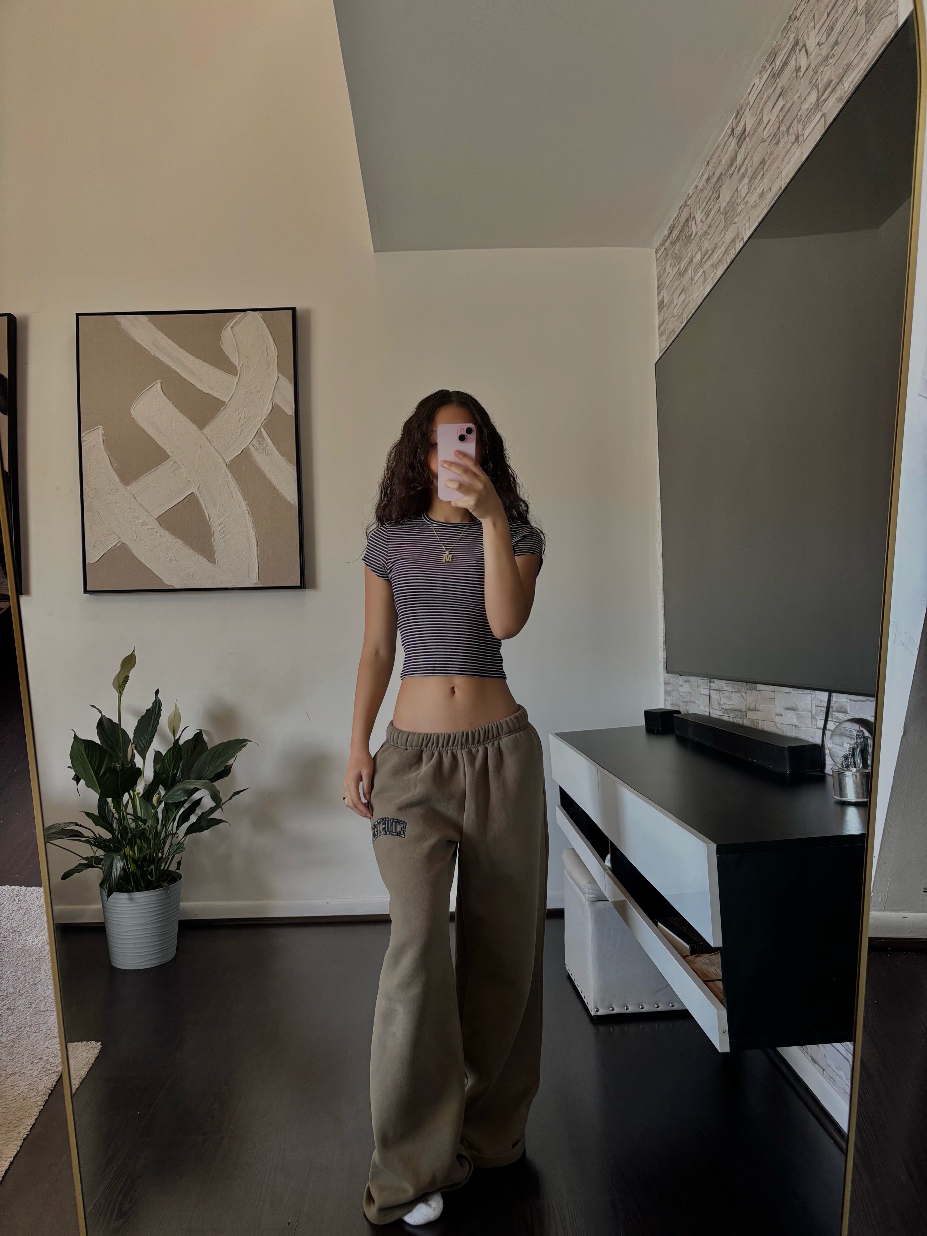 black and white Crop Top