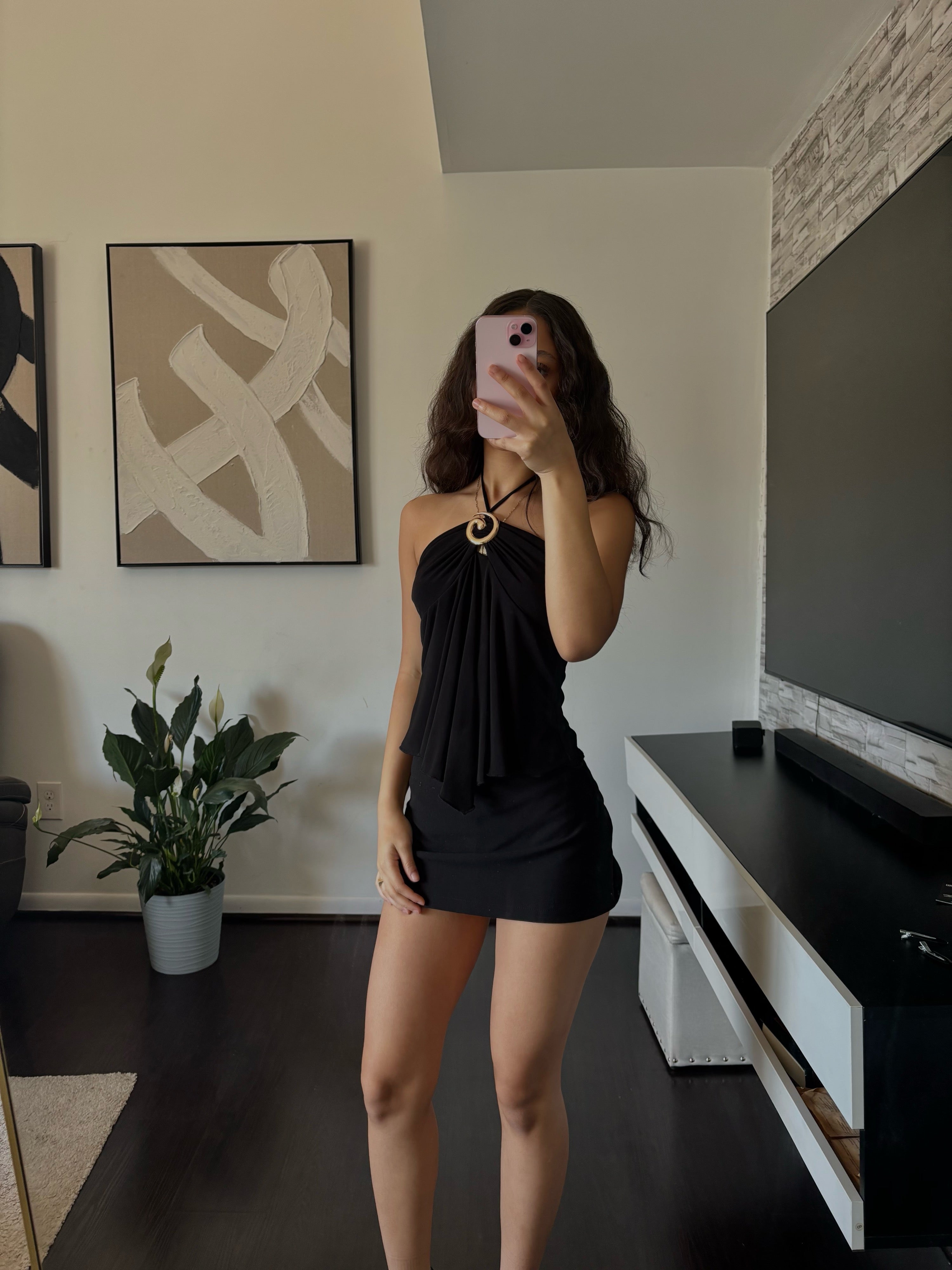 2000s black top – Melly