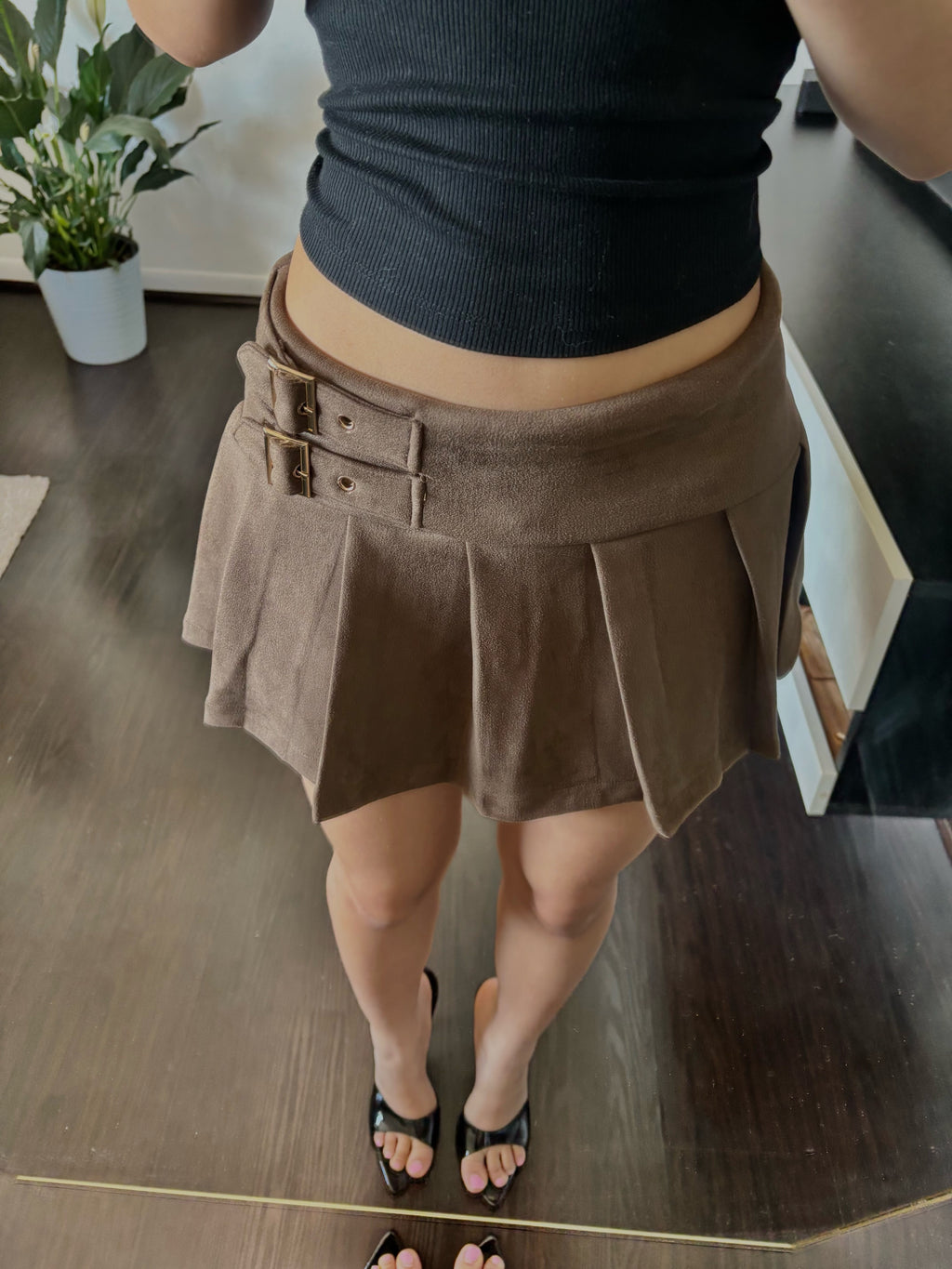 y2k mini skirt
